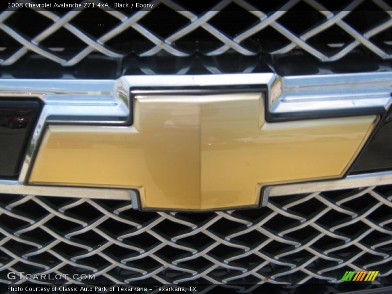  2008 Avalanche Z71 4x4 Logo