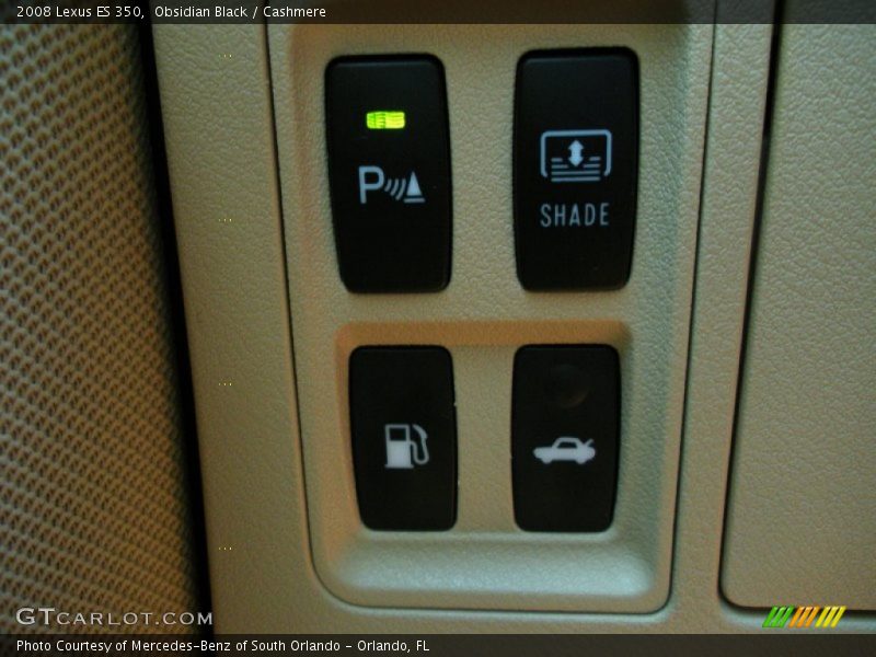 Obsidian Black / Cashmere 2008 Lexus ES 350