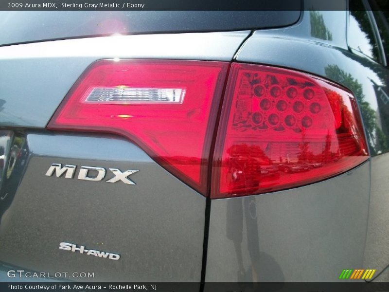 Sterling Gray Metallic / Ebony 2009 Acura MDX