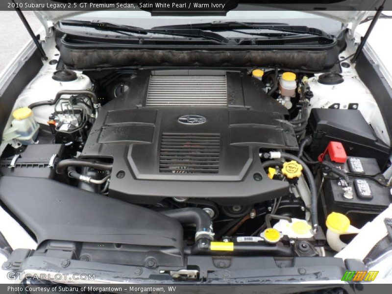  2010 Legacy 2.5 GT Premium Sedan Engine - 2.5 Liter Turbocharged DOHC 16-Valve VVT Flat 4 Cylinder