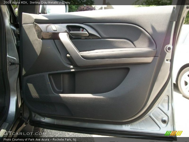 Sterling Gray Metallic / Ebony 2009 Acura MDX