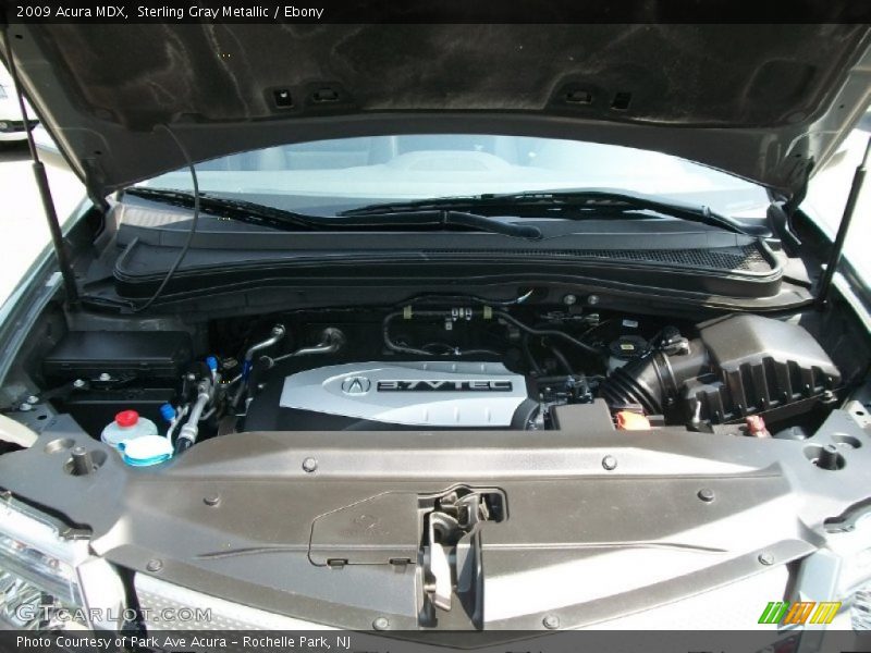 Sterling Gray Metallic / Ebony 2009 Acura MDX