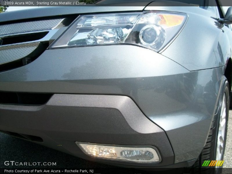 Sterling Gray Metallic / Ebony 2009 Acura MDX