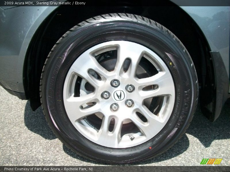 Sterling Gray Metallic / Ebony 2009 Acura MDX