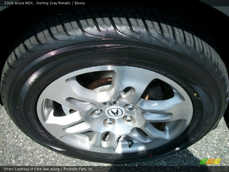 Sterling Gray Metallic / Ebony 2009 Acura MDX