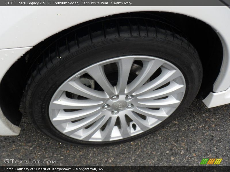  2010 Legacy 2.5 GT Premium Sedan Wheel