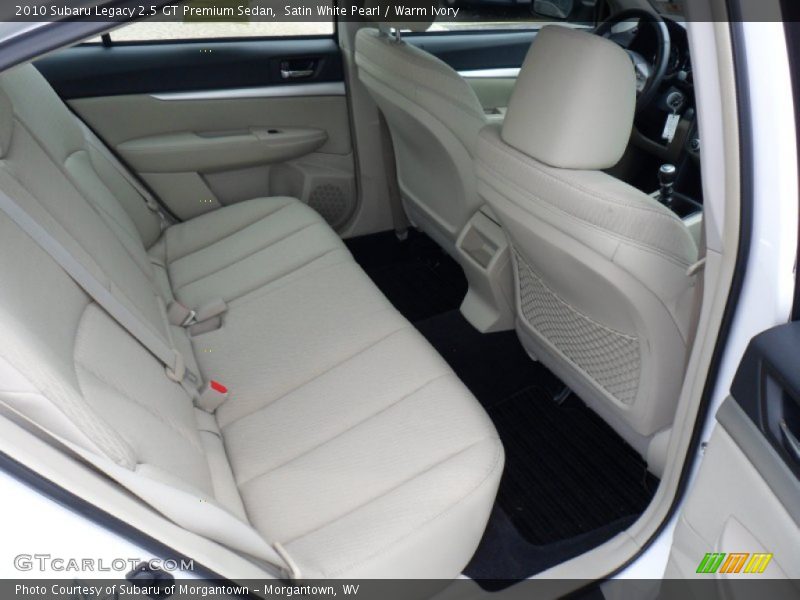  2010 Legacy 2.5 GT Premium Sedan Warm Ivory Interior