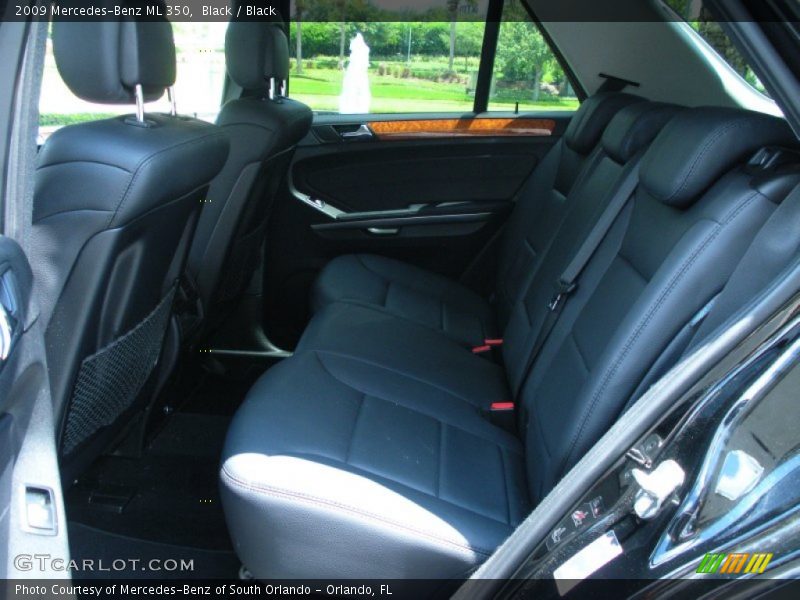  2009 ML 350 Black Interior