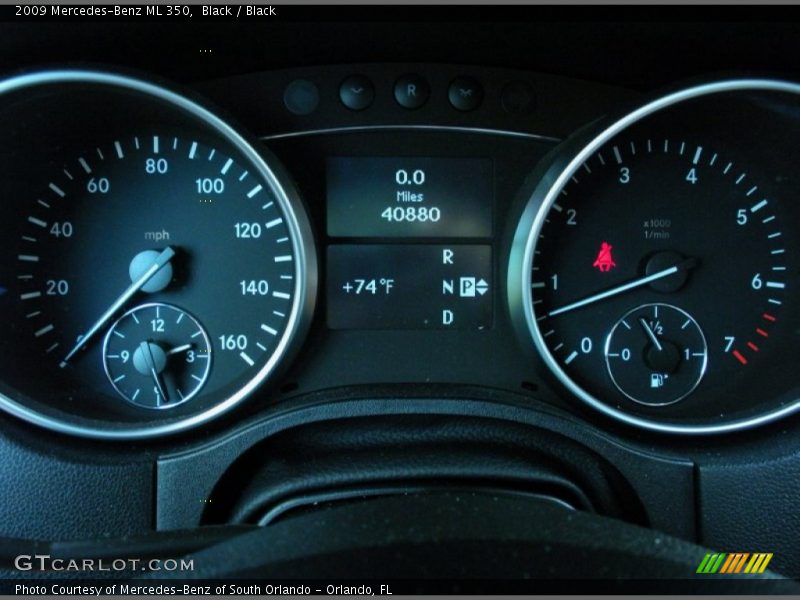  2009 ML 350 350 Gauges