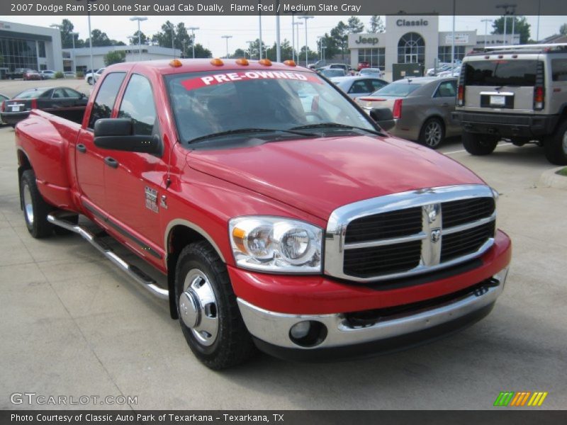 Front 3/4 View of 2007 Ram 3500 Lone Star Quad Cab Dually