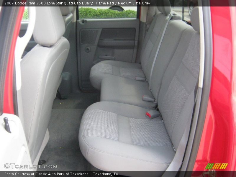  2007 Ram 3500 Lone Star Quad Cab Dually Medium Slate Gray Interior