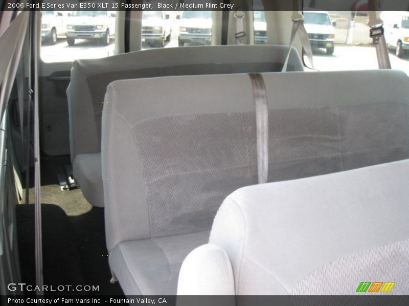 Black / Medium Flint Grey 2006 Ford E Series Van E350 XLT 15 Passenger