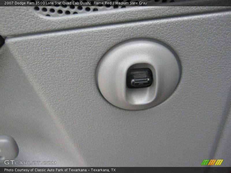 Flame Red / Medium Slate Gray 2007 Dodge Ram 3500 Lone Star Quad Cab Dually