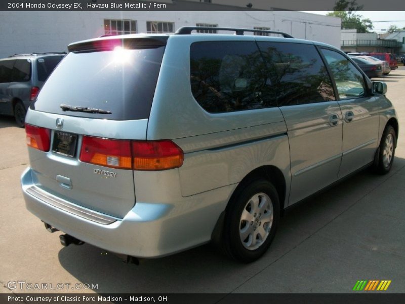 Havasu Blue Metallic / Fern 2004 Honda Odyssey EX