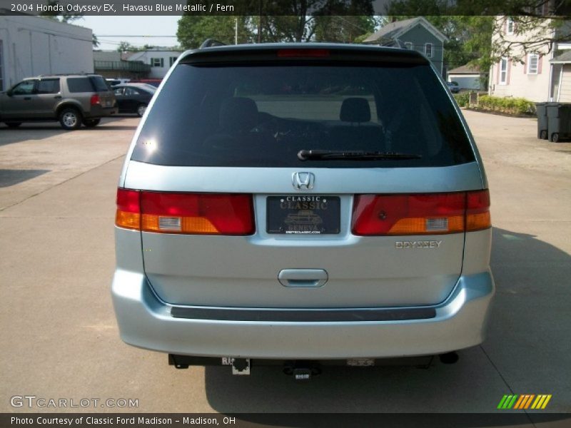 Havasu Blue Metallic / Fern 2004 Honda Odyssey EX