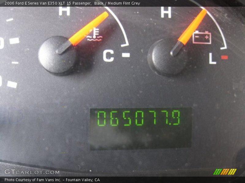 Black / Medium Flint Grey 2006 Ford E Series Van E350 XLT 15 Passenger