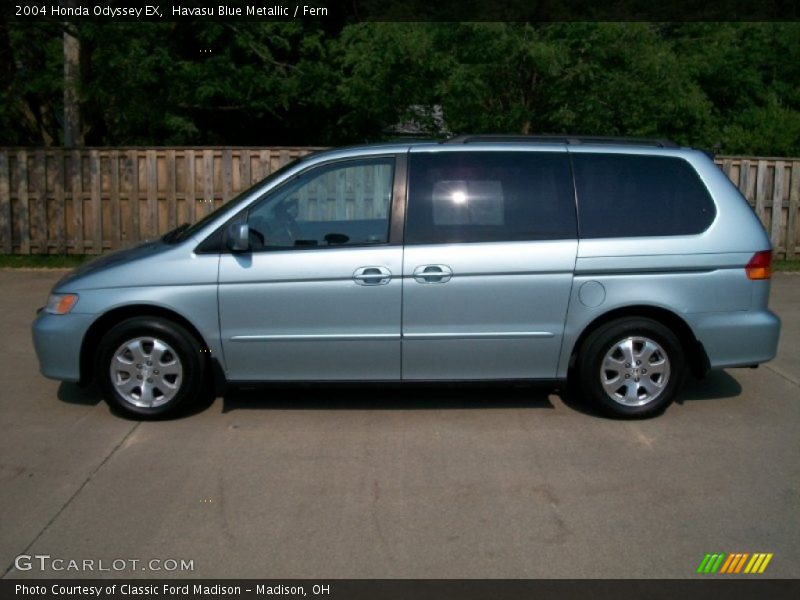 Havasu Blue Metallic / Fern 2004 Honda Odyssey EX