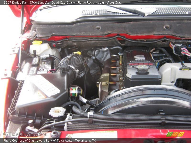  2007 Ram 3500 Lone Star Quad Cab Dually Engine - 5.9 Liter OHV 24-Valve Turbo Diesel Inline 6 Cylinder