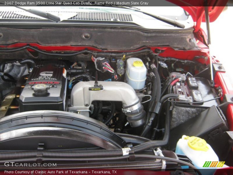  2007 Ram 3500 Lone Star Quad Cab Dually Engine - 5.9 Liter OHV 24-Valve Turbo Diesel Inline 6 Cylinder