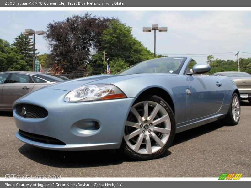 Front 3/4 View of 2008 XK XK8 Convertible