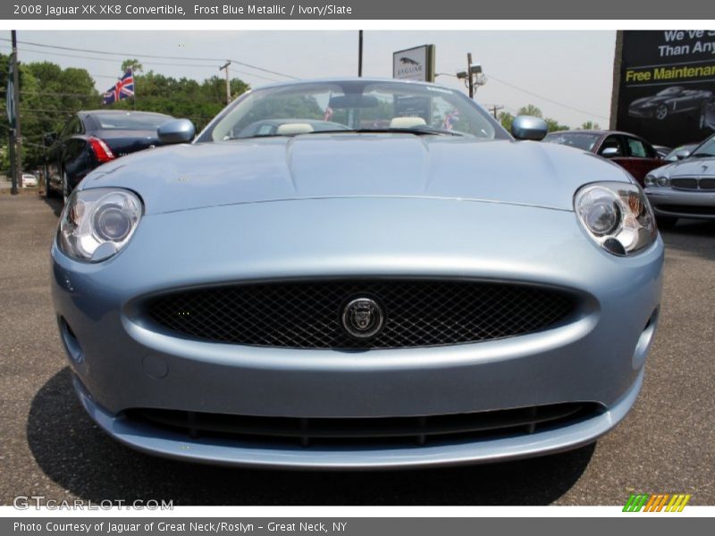  2008 XK XK8 Convertible Frost Blue Metallic
