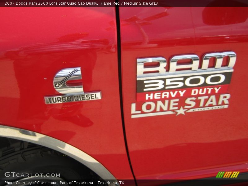  2007 Ram 3500 Lone Star Quad Cab Dually Logo