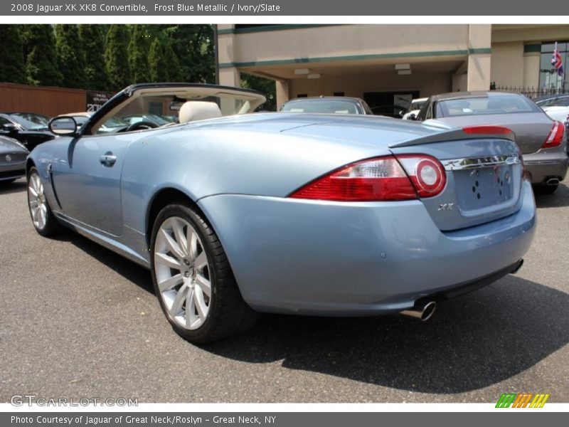  2008 XK XK8 Convertible Frost Blue Metallic