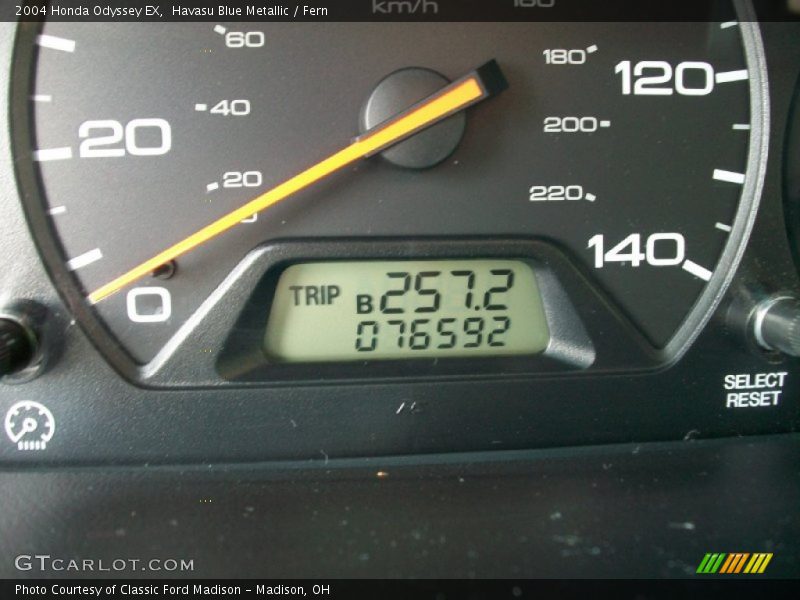 Havasu Blue Metallic / Fern 2004 Honda Odyssey EX