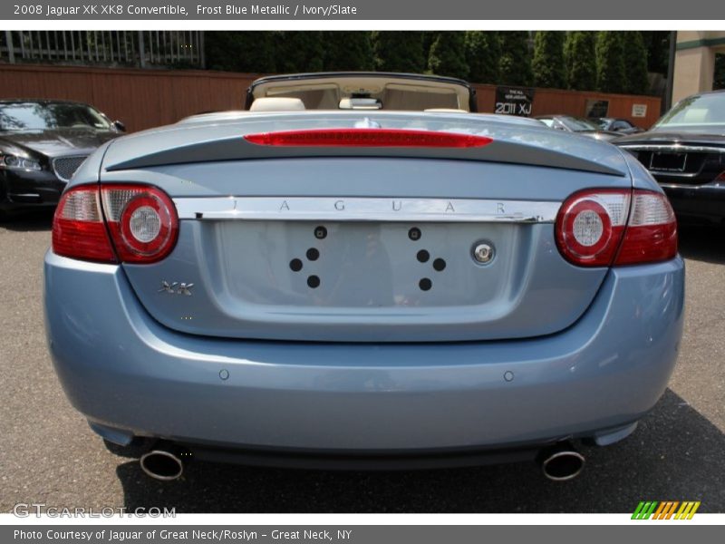  2008 XK XK8 Convertible Frost Blue Metallic