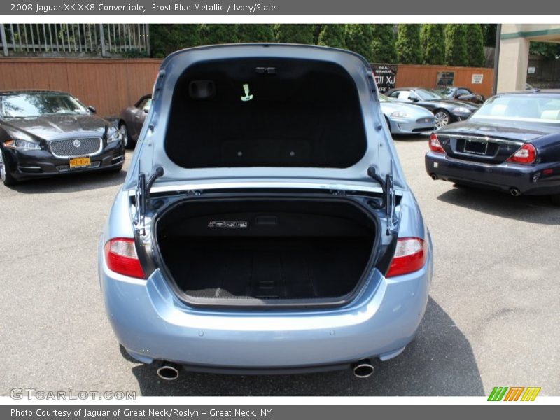Frost Blue Metallic / Ivory/Slate 2008 Jaguar XK XK8 Convertible