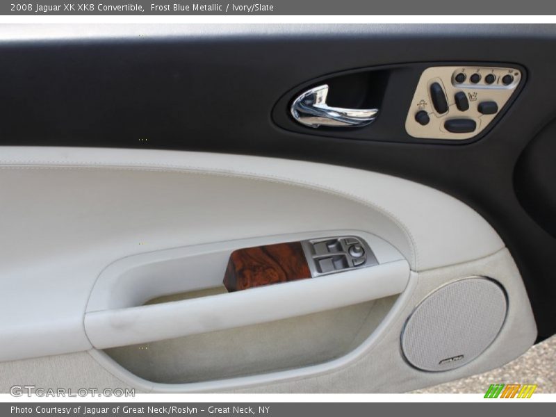 Frost Blue Metallic / Ivory/Slate 2008 Jaguar XK XK8 Convertible