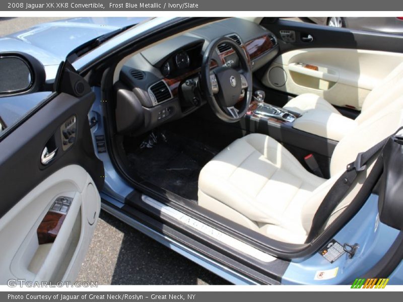  2008 XK XK8 Convertible Ivory/Slate Interior