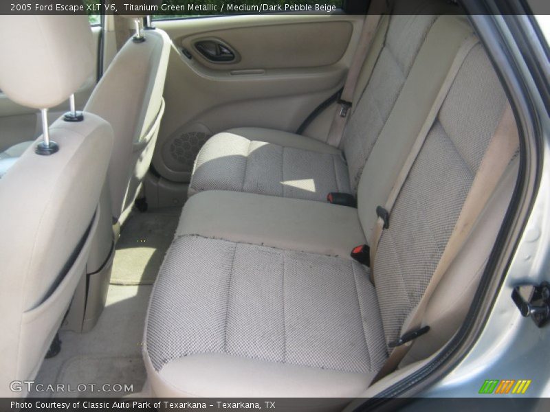 Titanium Green Metallic / Medium/Dark Pebble Beige 2005 Ford Escape XLT V6