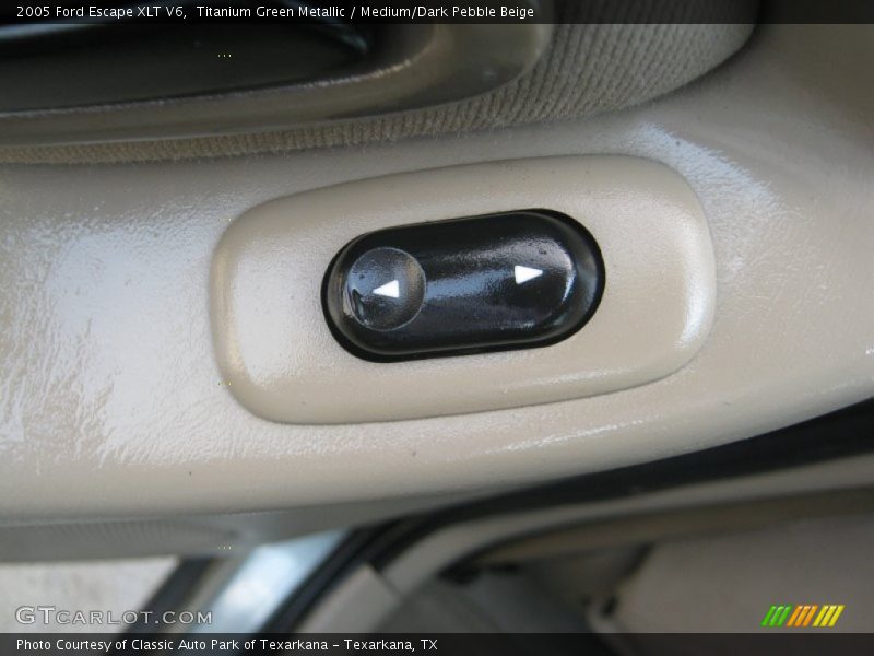 Titanium Green Metallic / Medium/Dark Pebble Beige 2005 Ford Escape XLT V6