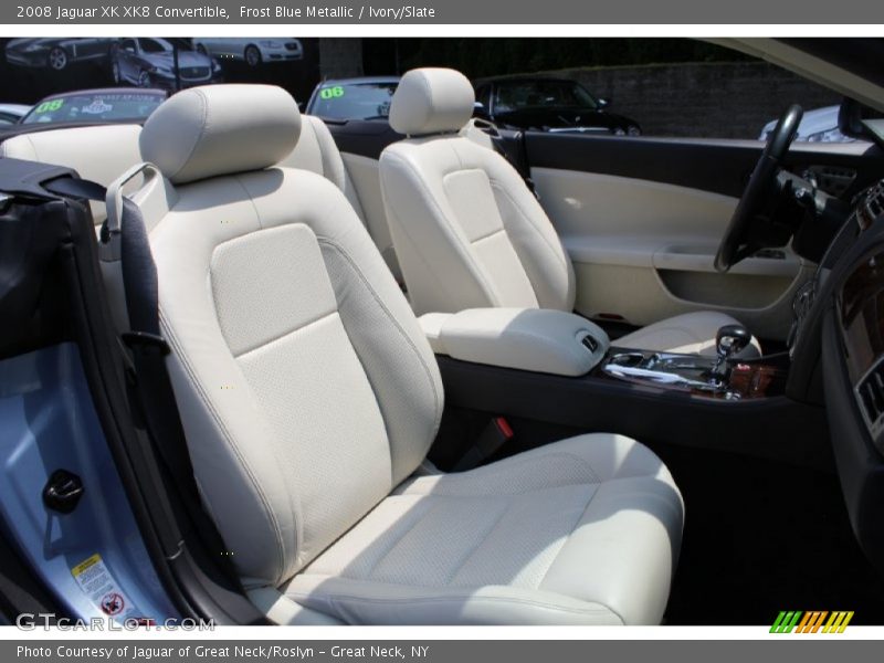  2008 XK XK8 Convertible Ivory/Slate Interior