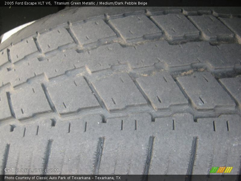 Titanium Green Metallic / Medium/Dark Pebble Beige 2005 Ford Escape XLT V6