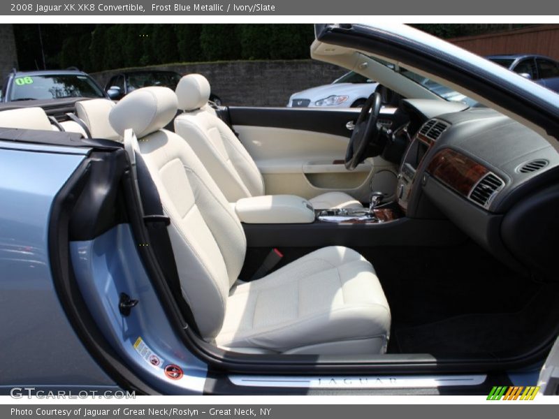  2008 XK XK8 Convertible Ivory/Slate Interior