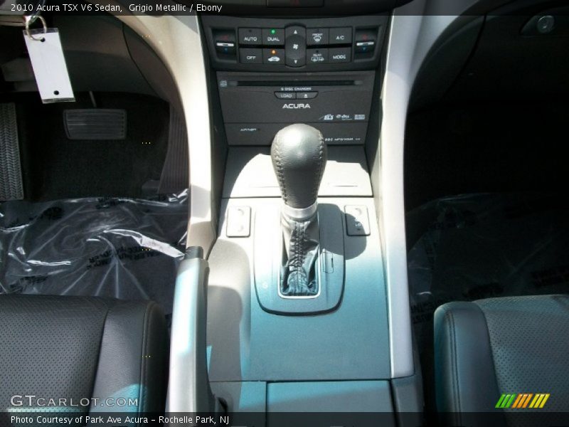 2010 TSX V6 Sedan 5 Speed Automatic Shifter