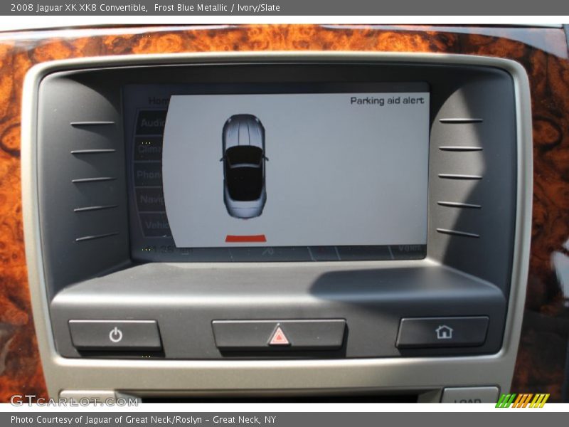 Frost Blue Metallic / Ivory/Slate 2008 Jaguar XK XK8 Convertible