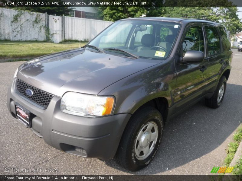 Dark Shadow Grey Metallic / Medium/Dark Flint 2004 Ford Escape XLS V6 4WD