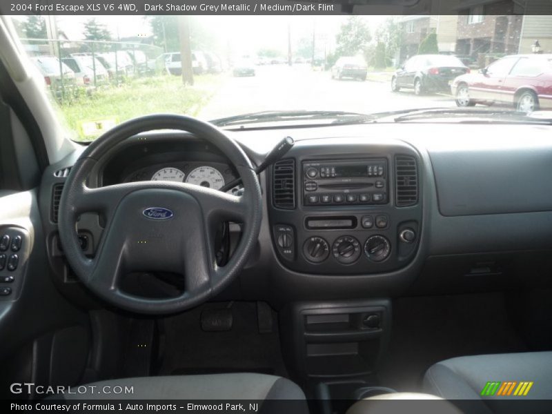 Dark Shadow Grey Metallic / Medium/Dark Flint 2004 Ford Escape XLS V6 4WD