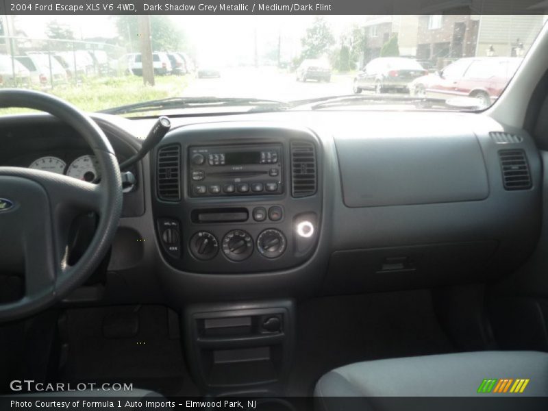 Dark Shadow Grey Metallic / Medium/Dark Flint 2004 Ford Escape XLS V6 4WD