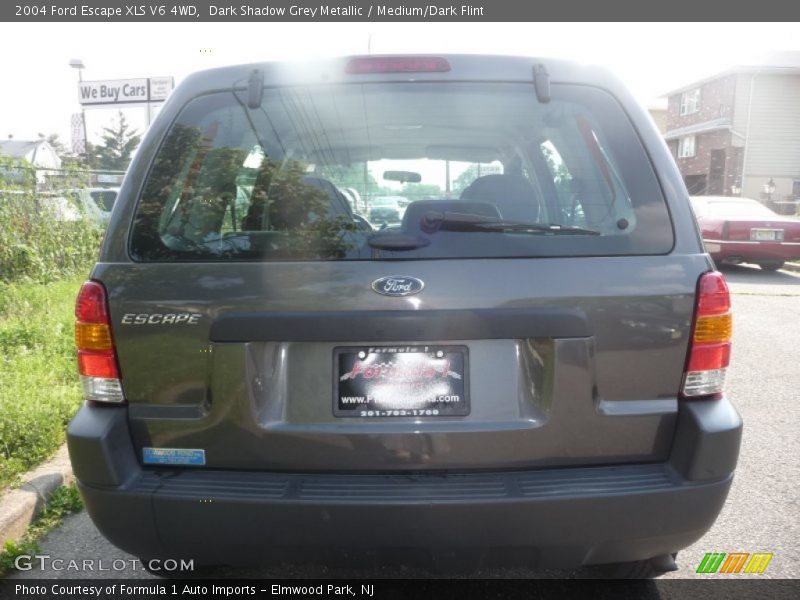 Dark Shadow Grey Metallic / Medium/Dark Flint 2004 Ford Escape XLS V6 4WD