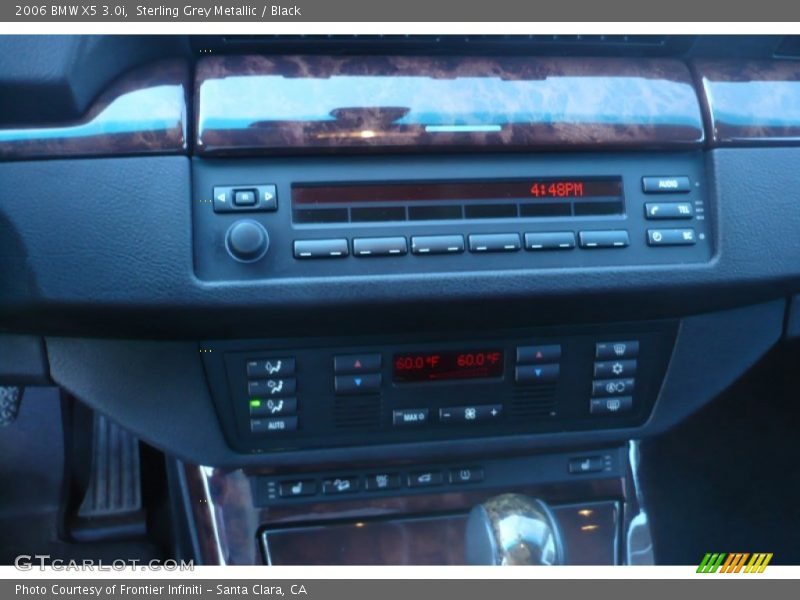 Sterling Grey Metallic / Black 2006 BMW X5 3.0i
