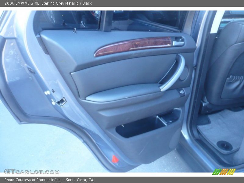 Sterling Grey Metallic / Black 2006 BMW X5 3.0i