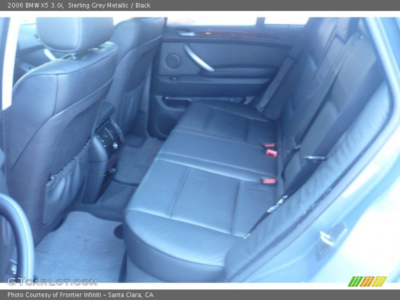 Sterling Grey Metallic / Black 2006 BMW X5 3.0i