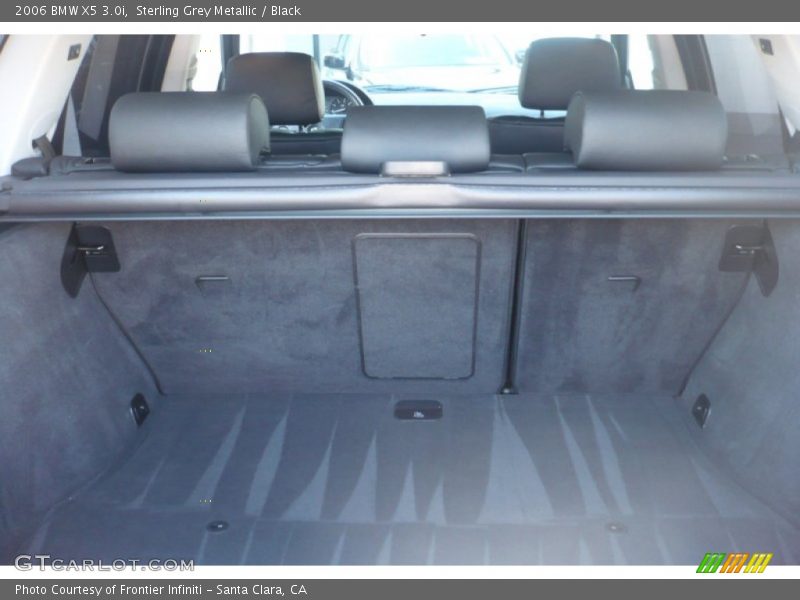 Sterling Grey Metallic / Black 2006 BMW X5 3.0i