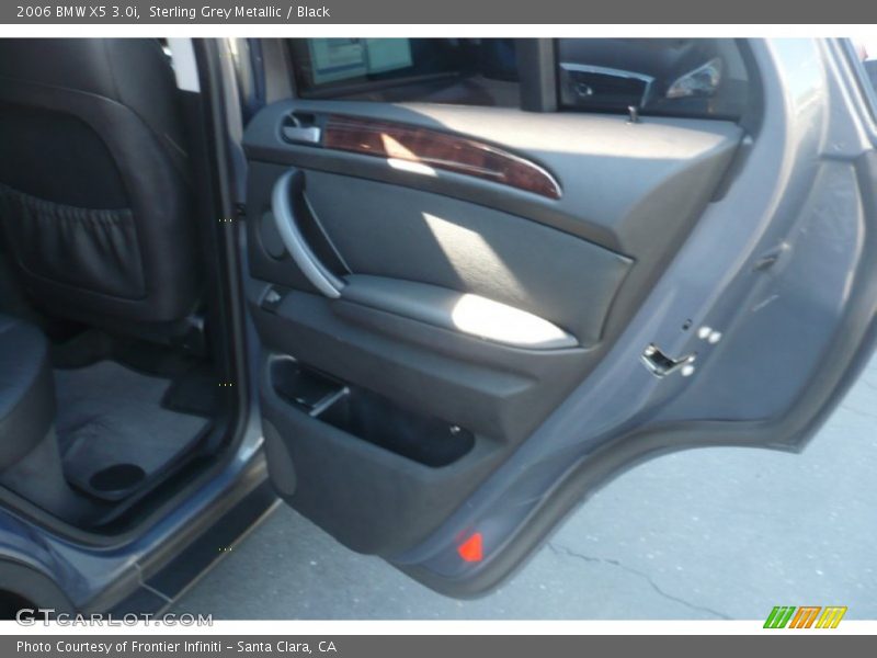 Sterling Grey Metallic / Black 2006 BMW X5 3.0i