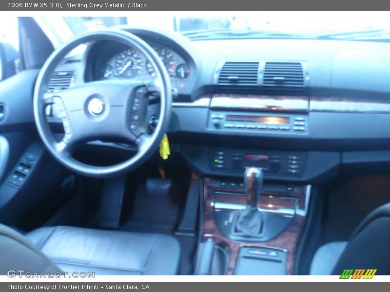 Sterling Grey Metallic / Black 2006 BMW X5 3.0i