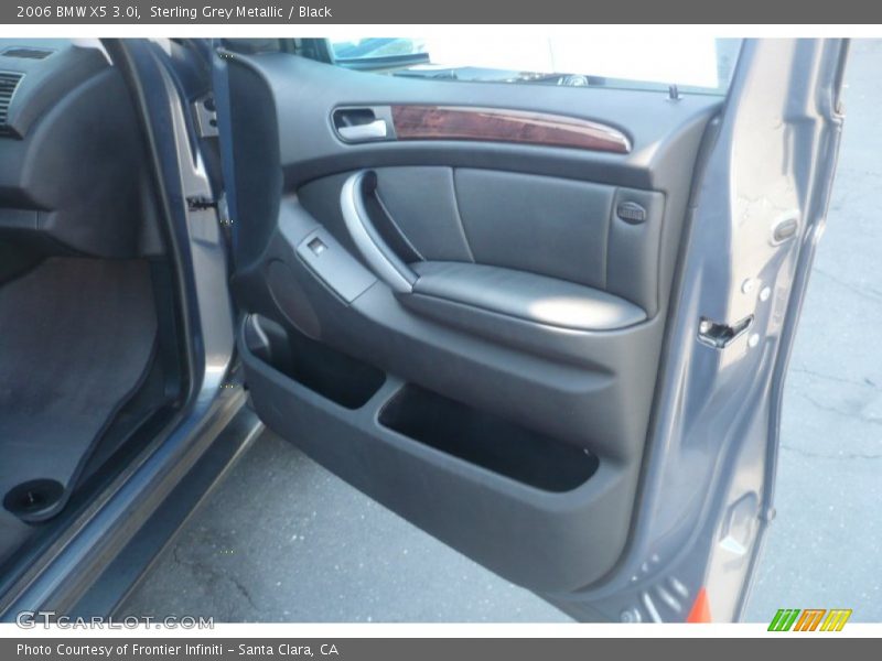 Sterling Grey Metallic / Black 2006 BMW X5 3.0i